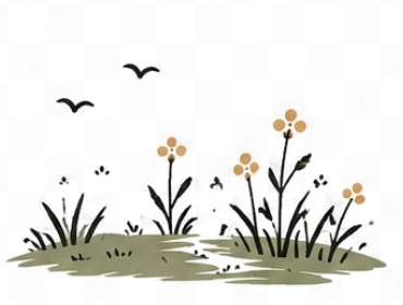 Auf einer Wiese